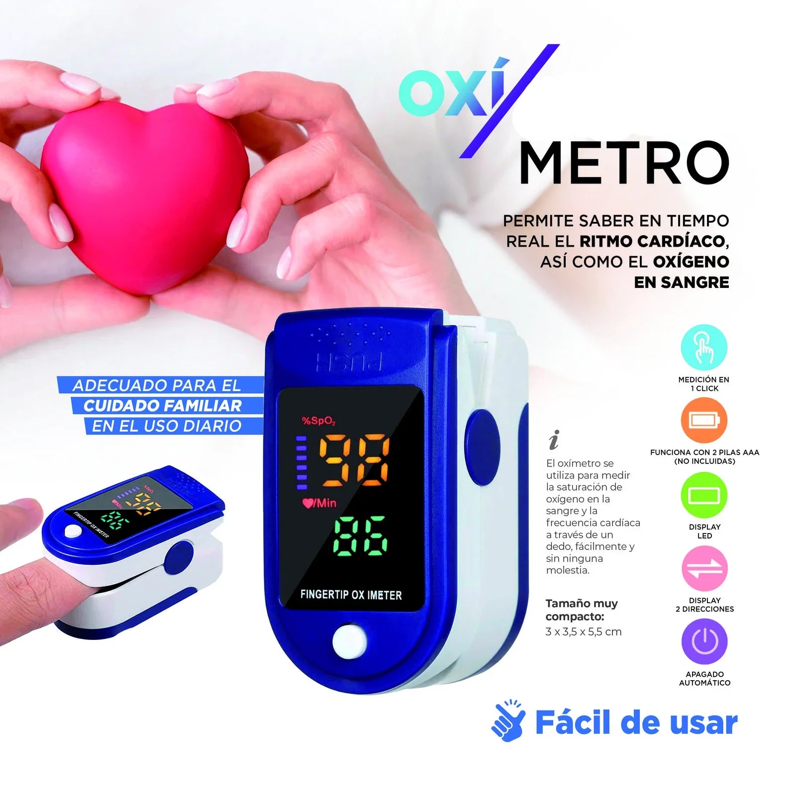 Oxímetro de pulso