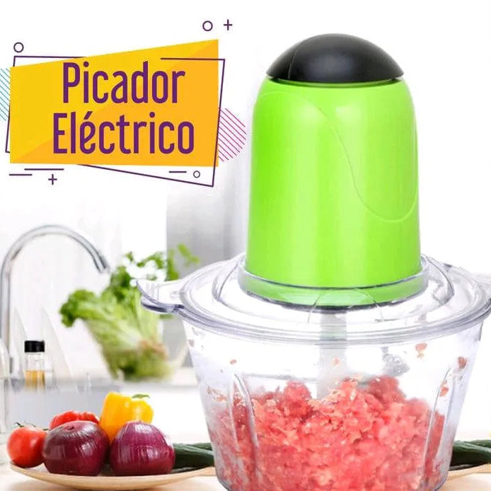 Picador de Alimentos Eléctrico Multifuncional
