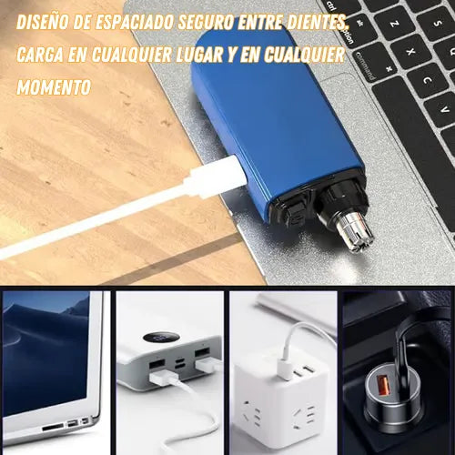 Depilador de Vello Nasal Portátil